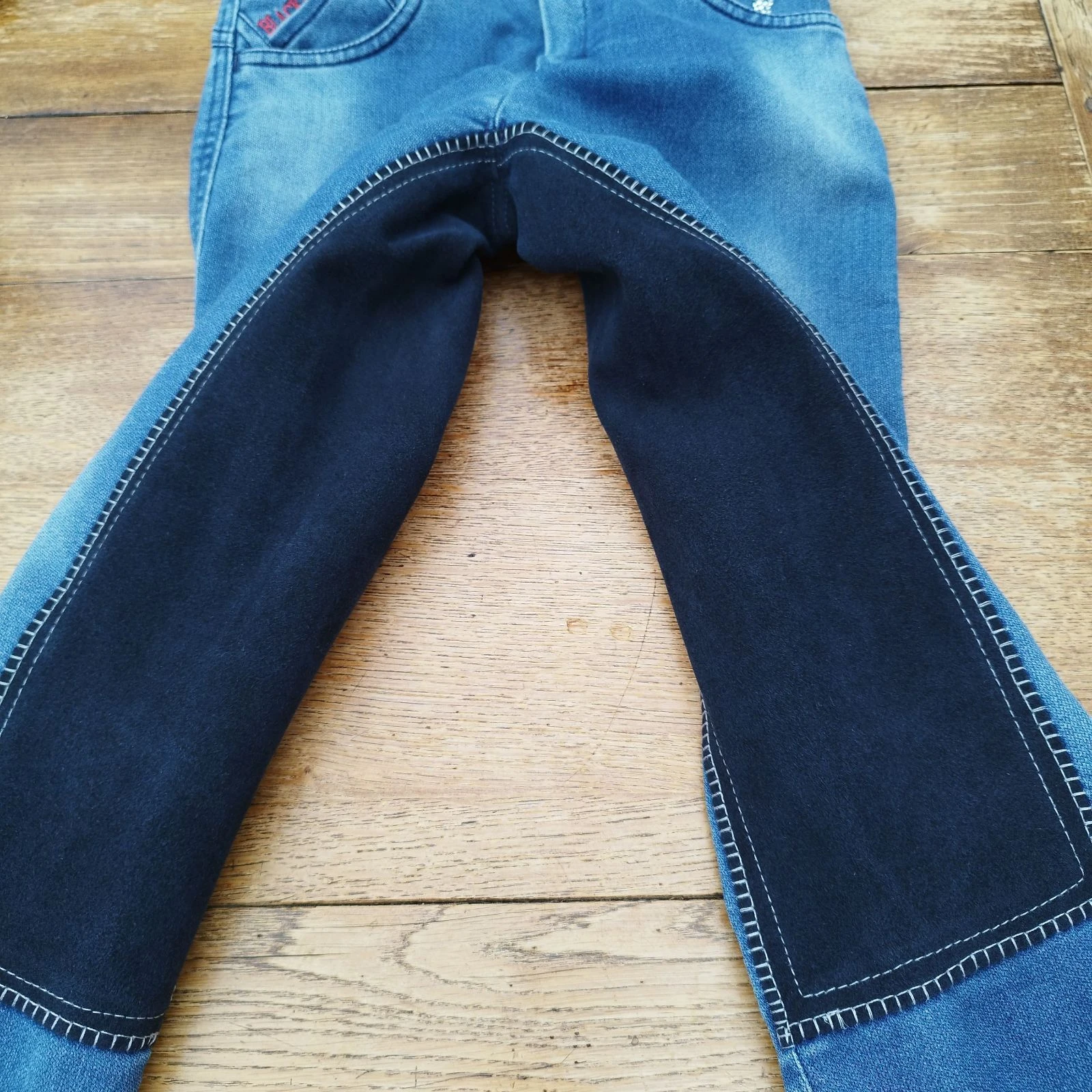 Magnífico pantalón de equitación de mezclilla de Black Forest – photo 7